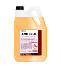 DET/FC FORCE AMMOLLO  - detergente sgrassante disgregante per piatti e stoviglie - TANICA 5KG - CTX4PZ             