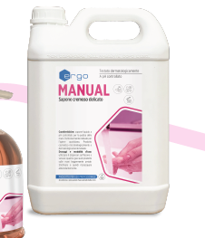 DET/KD ERGO MANUAL SAPONE LIQUIDO DERMAT. KG5 CT X 4PZ