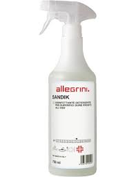 [SHC7512SA] DET/AL SANDIK 750ML CTX12PZ DISINFETTANTE- detergente disinfettante per superfici dure PMC - FLAC. 750ML