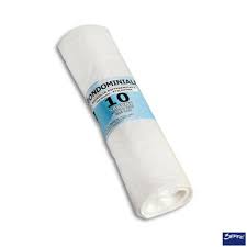 [SHCGID16] SACCO BIANCO  72X80 RT 10 PZ                    